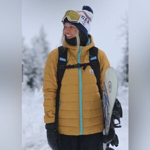 Passenger POW 2.0 Insulated Jacket Mustard gold color-size XXL